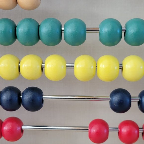 Melissa & Doug Abacus - Classic Wooden Educational Counting Toy 100 Beads NEW - Picture 8 of 8